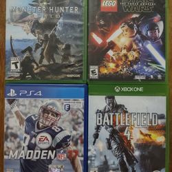 XBOX1/PS4 GAMES
