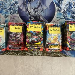 Pokemon Bulk Sealed Single Packs 