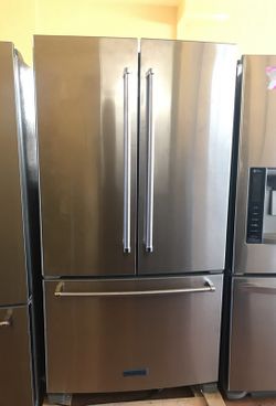Brand New Kitchen Aid Three Door Refrigerator