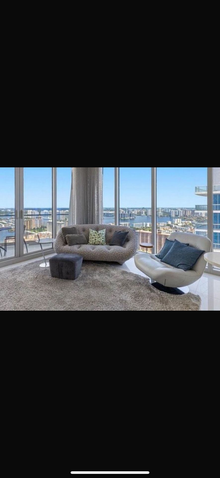 Grey Love Seat Couch - New