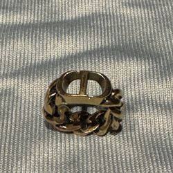 Dior CD Icon Chain Link Ring