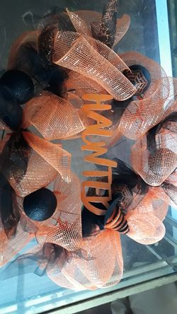 Halloween wreath