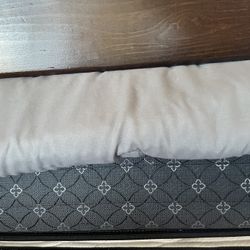 Twin bed and mattress wooden frame