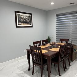 Dining  Table With 6 Chairs