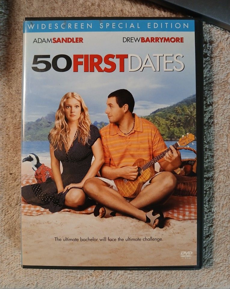 50 First Dates Movie DVD