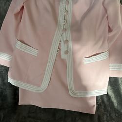 Ladies Pink Dress Suit