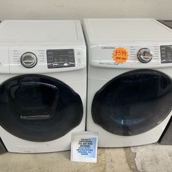 Samsung Washer And Gas Dryer Set