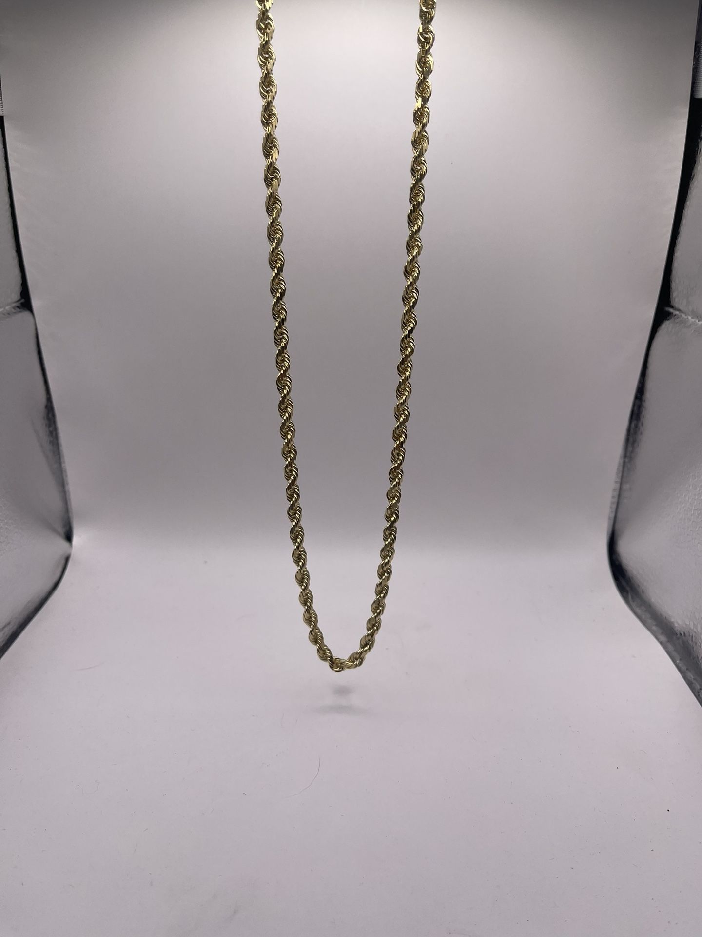 14kt Gold Rope Style Chain