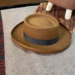 Antique Men’s Derringer Fedora Hat 