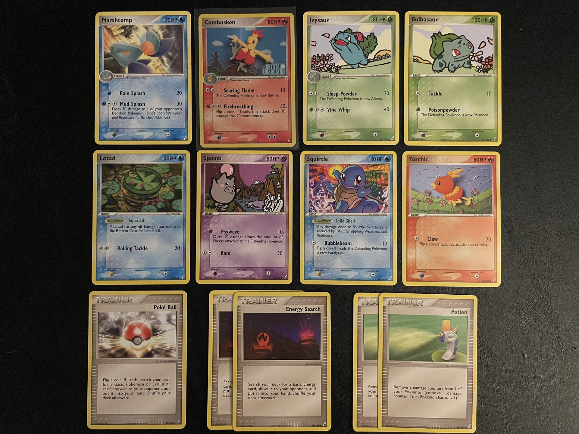 Pokemon TCG - Ex Crystal Gaurdians Lot