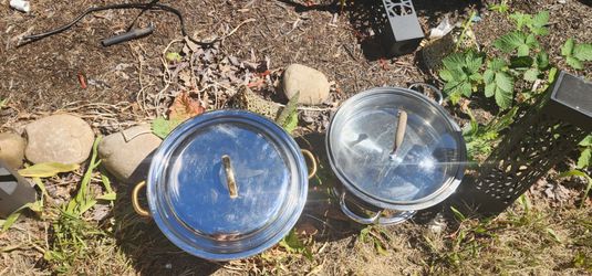 Chafing sets both 3.5 quart, cleaning out sheds,getting rid of catering items