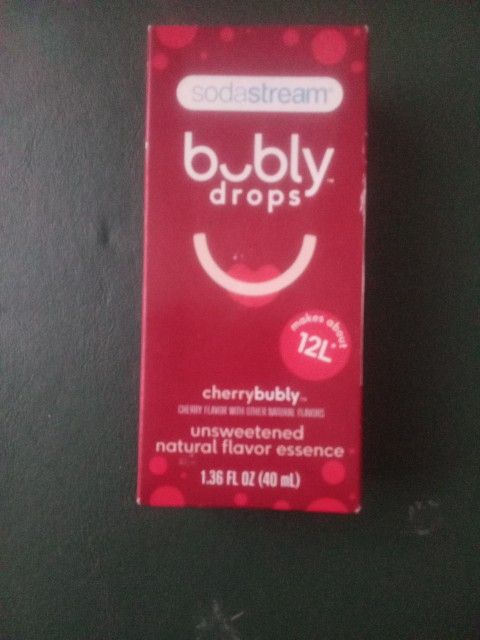 New Bubbly Drops Cherry 12 L. Cash