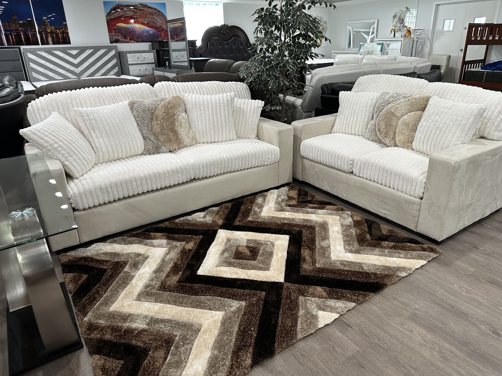 ๐ฅ๐ฅ๐ฅSOFA AND LOVESEAT SET ๐ฅ๐ฅ๐ฅ $500 OFF๐ณ