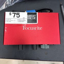 Focusrite Scarlet Solo