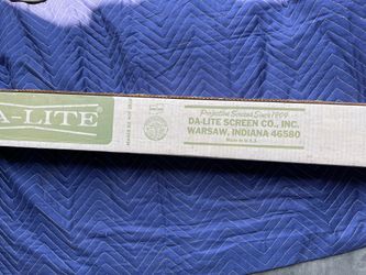 Vintage 1971 Da-lite Screen Co Projector Screen 