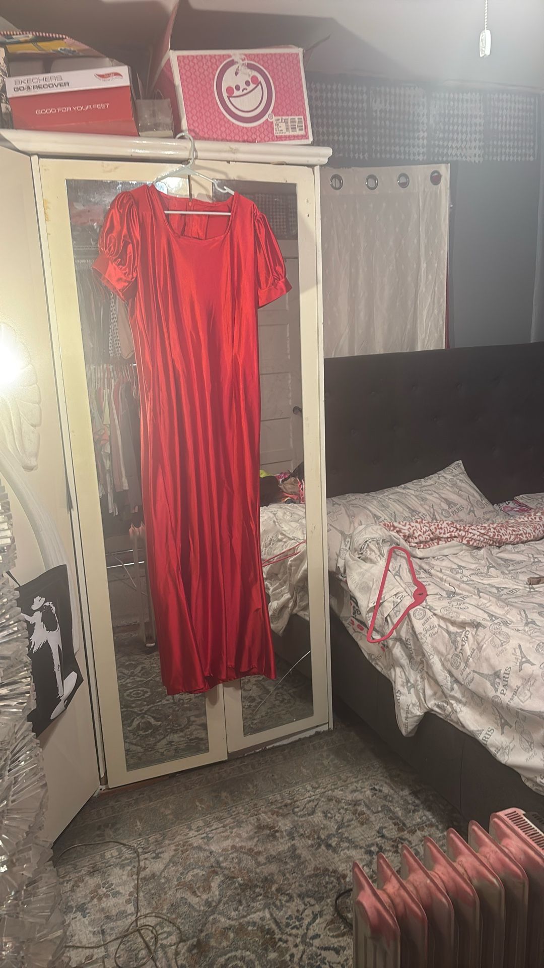 Formal Bridesmaid Dress Red 