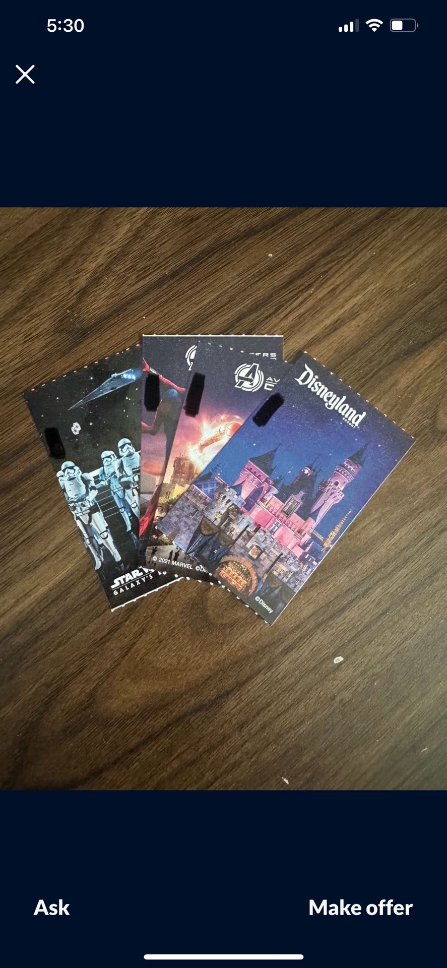Disneyland Tickets