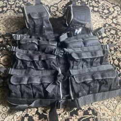 VALEO Adjustable Weighted Vest Set – Includes Weights