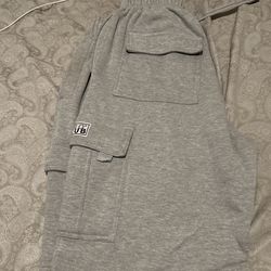 Grey Pro Club Cargo Sweats