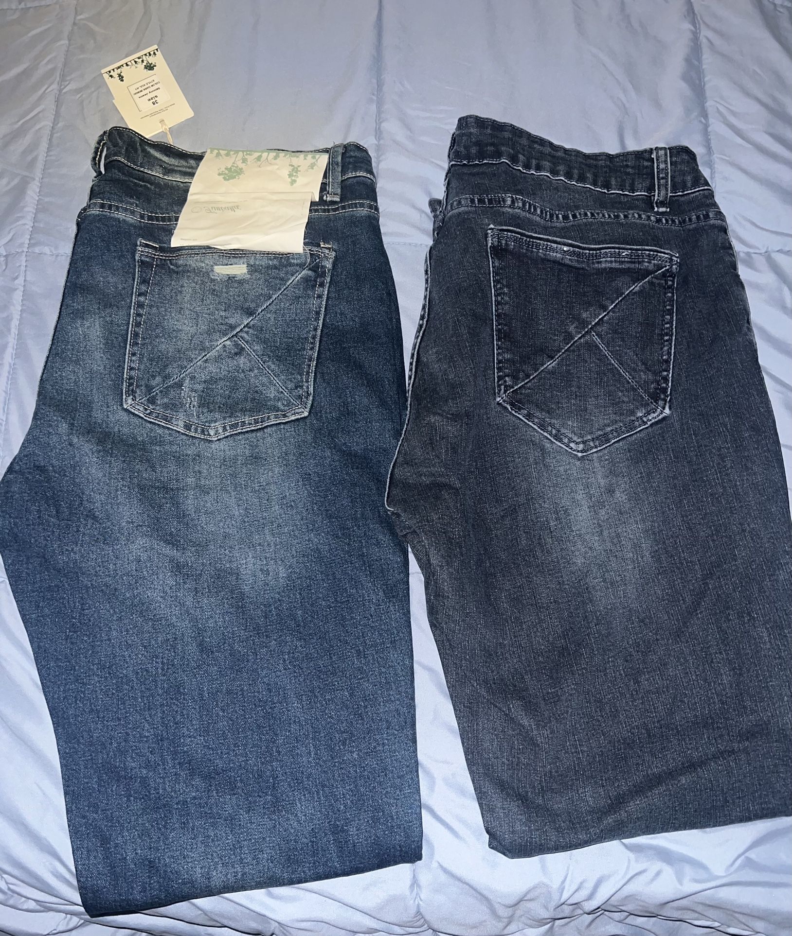 2 Pairs of Kuwalla-Tee Men’s Jeans