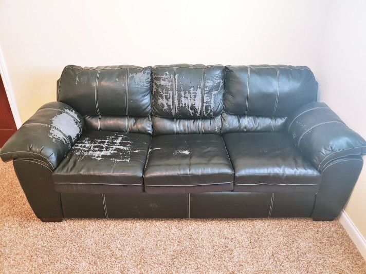 Black Leather couch