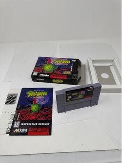 Spawn Snes complete in box