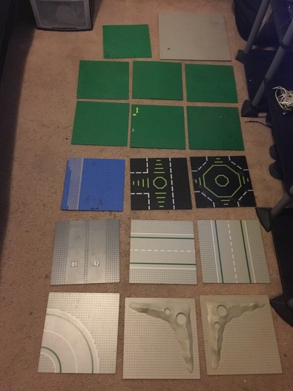 Miscellaneous Lego baseplates