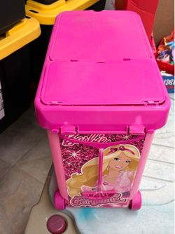 Barbie storage cart