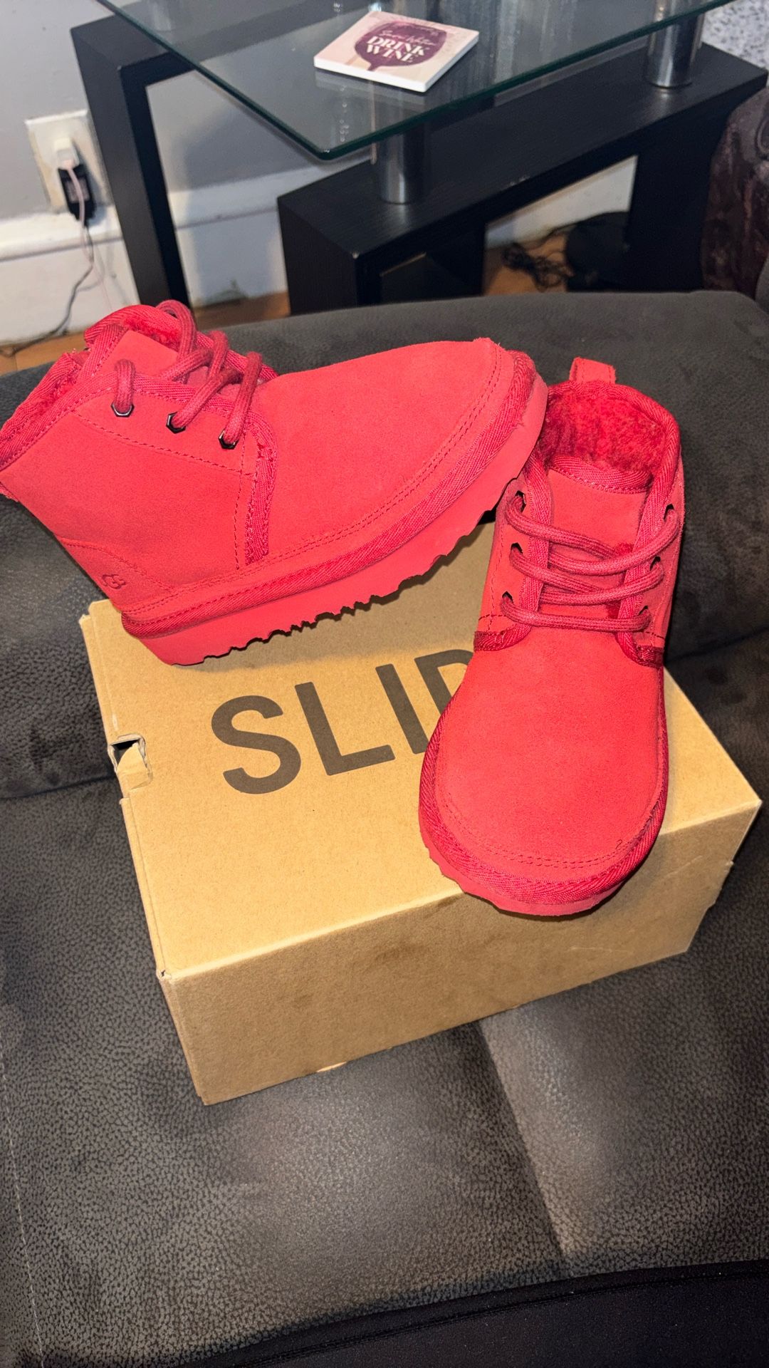 Kids Red Uggs 