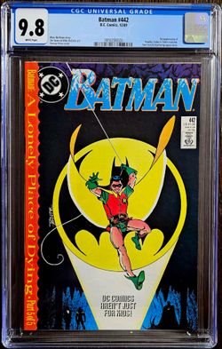 Batman #442 🔑 DC comics 1989 1st Appearance Of Tim Drake As Robin 🔥🔥🔥