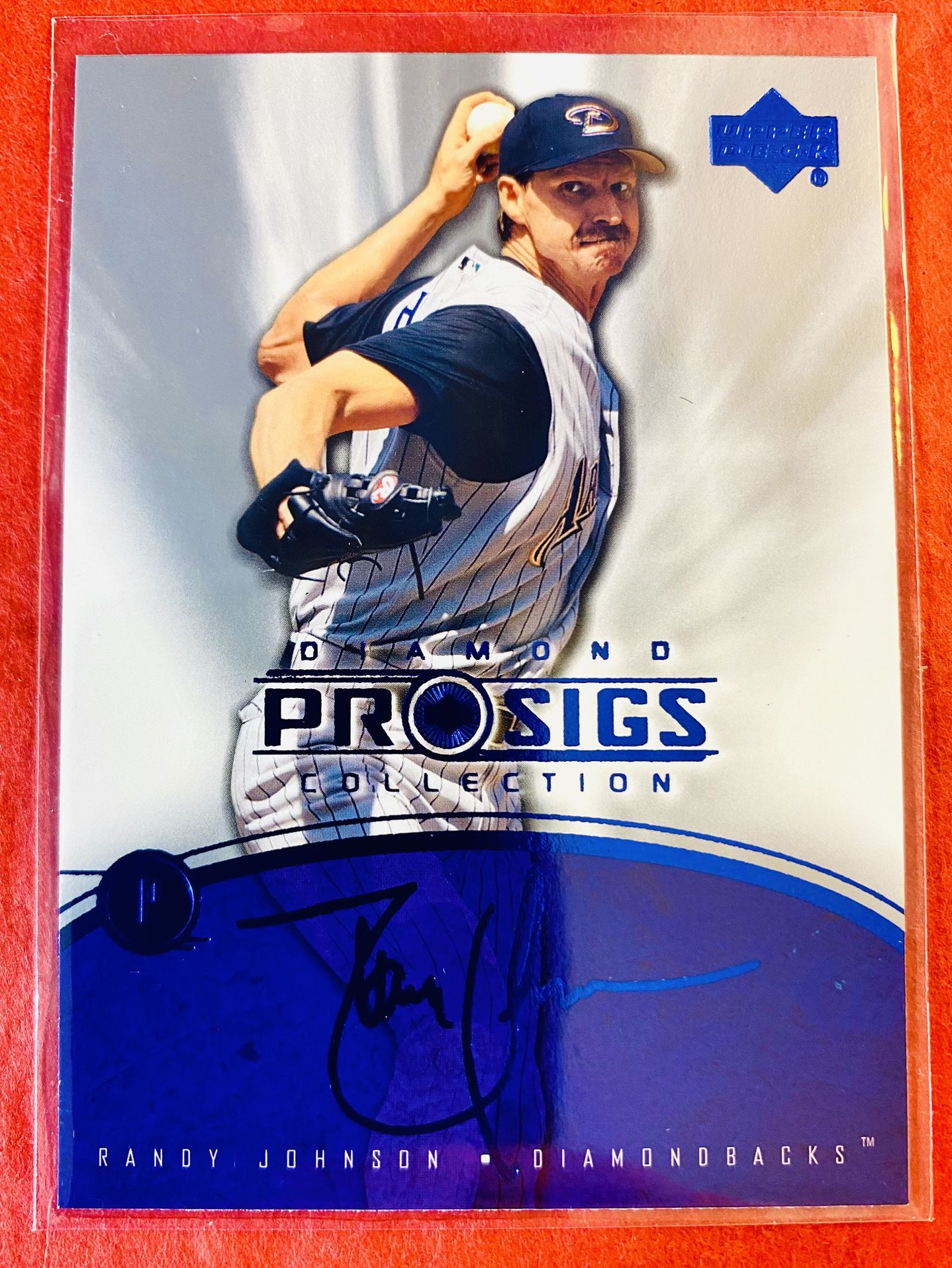 Randy Johnson 2004 Upper Deck Diamond Collection Prosigs Card