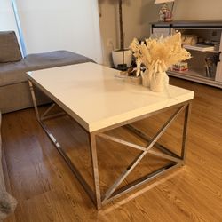 White Coffee Table