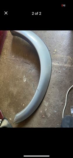2002 Toyota Tacoma Passenger Fender Flare Silver