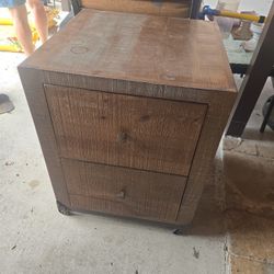 Wood File cabinet 