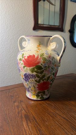 Fantasy Garden vase 16 inches tall