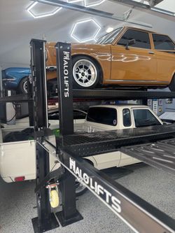 2&4 post lift with warranty 💪