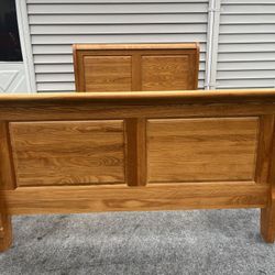 Queen Size Sleigh Bed Frame