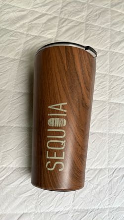 Sequoia Wood-Grain Insulated Travel Tumbler