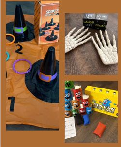 Halloween Party Games Bundle Set