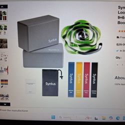 Syntus Yoga Accessories Set. NEW