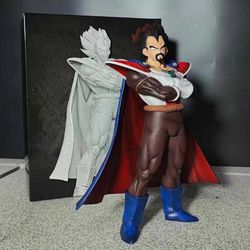Dragon Ball King Vegeta 29.5cm PVC Statue Anime Figure Cloak Action Model GiftXL