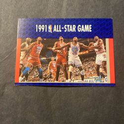 1991 All-Star Game Including Michael Jordan Fleer 1991