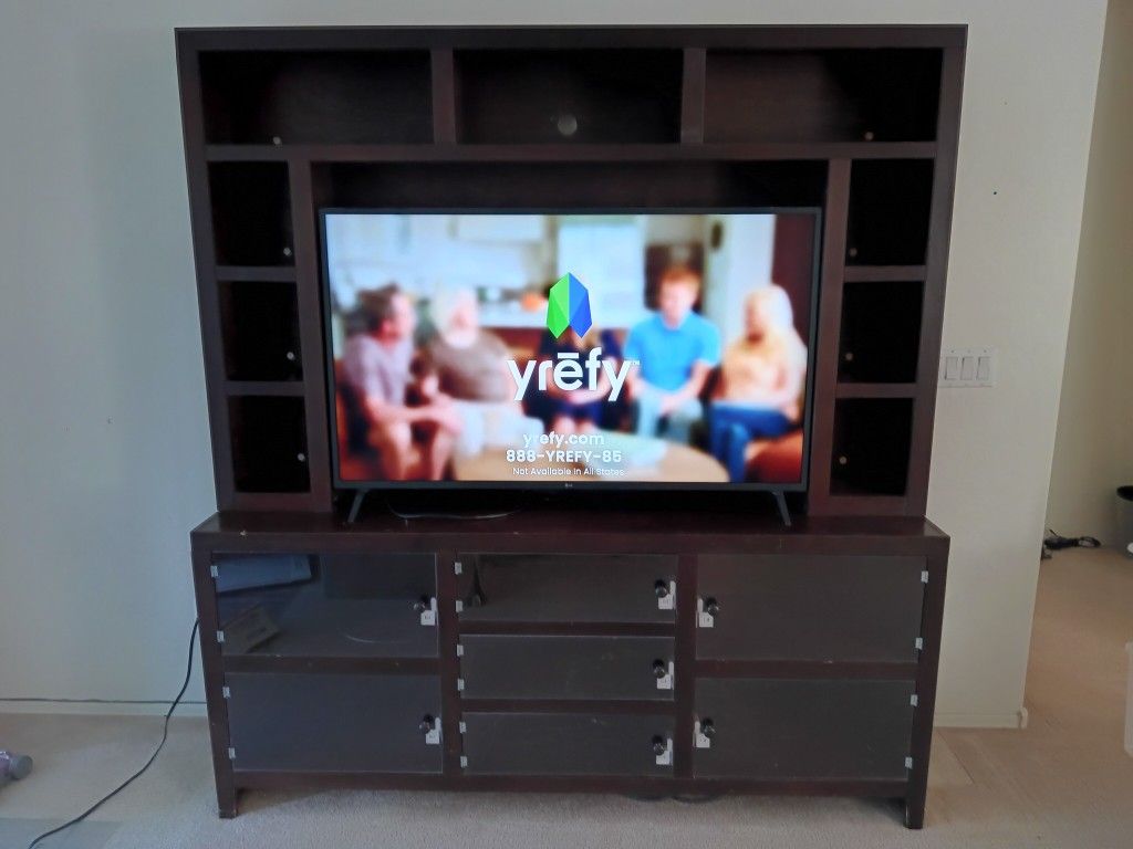Entertainment Center (Dark Brown)