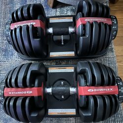 2 Bowflex SelectTech 552 Dumbbells