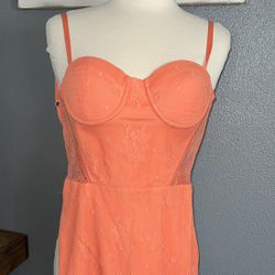 Bebe Corset Lace Dress