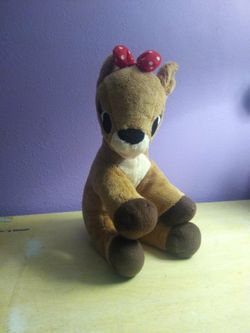 Rudolph plushie