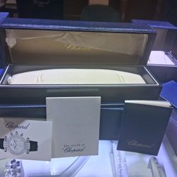 10 Chopard Watch And Jewelry And Miglimila Boxes With Booklets And Certs