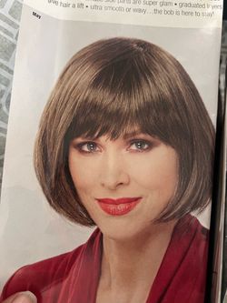 Iman Cooper Red Bob Wig