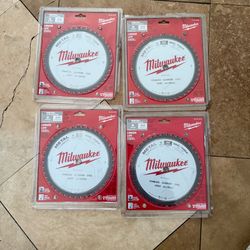 Milwaukee metal cutting saw blade 8”