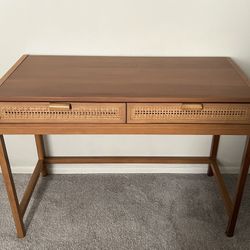 Rattan Desk 